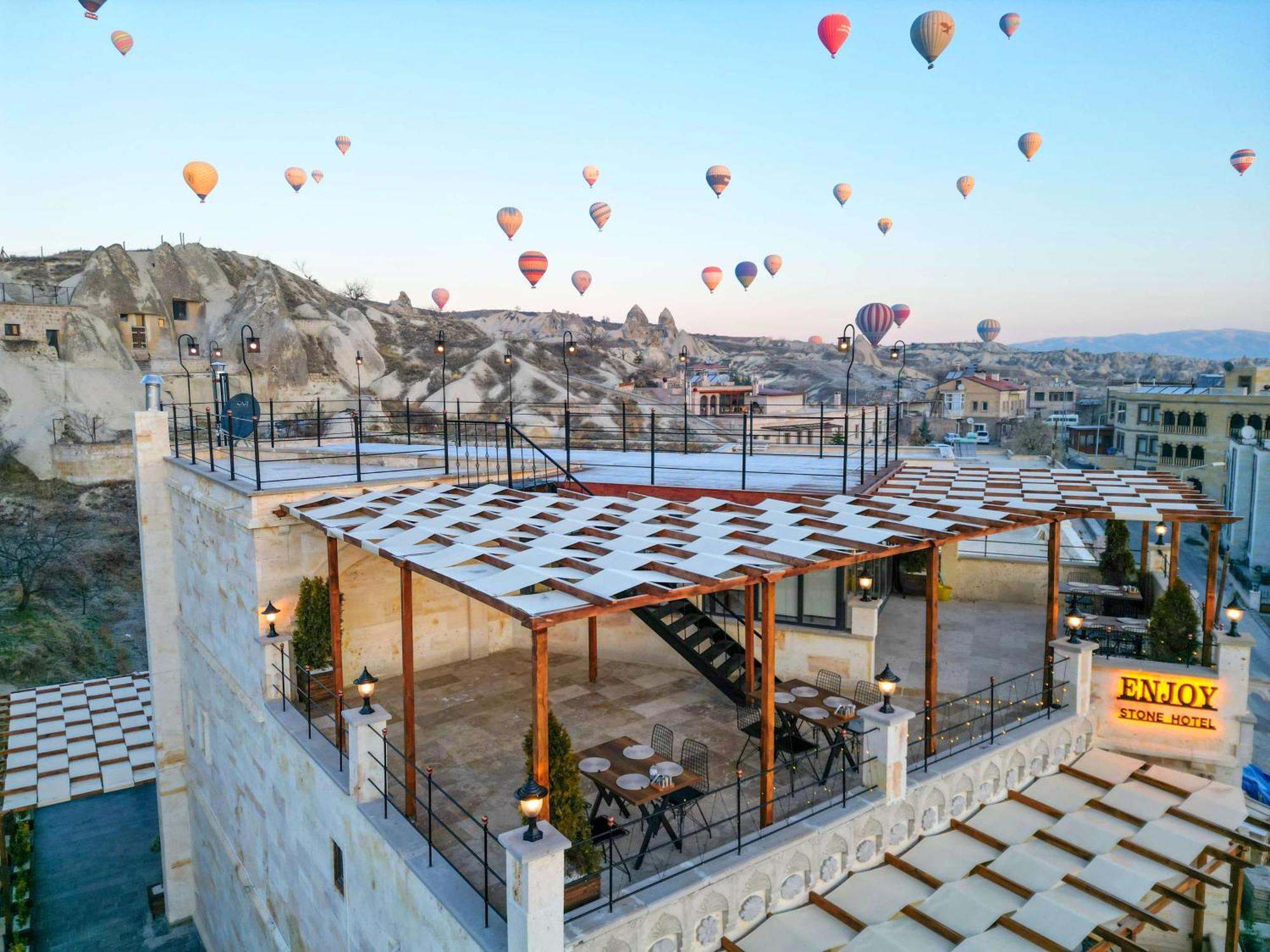 Enjoy Stone Hotel ギョレメ エクステリア 写真